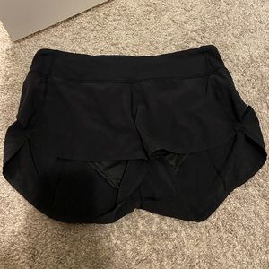 Black Lulu Shorts
